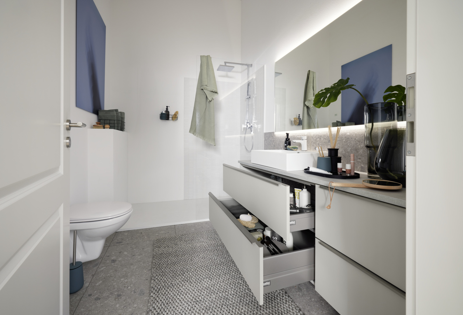 Nolte Spa Platingrau Softmatt — Bad-Impression